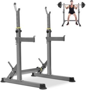 Adjustable Multi-Function Squat Rack for Home Gym