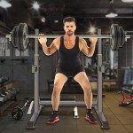 Adjustable Multi-Function Squat Rack for Home Gym