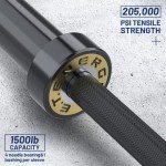 E.T. Energetic 7ft Olympic Weightlifting Barbell