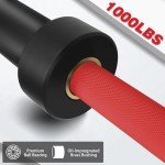 Huisheng 7ft Olympic Barbell for Home Gym Workouts