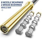 E.T. Energic 7ft Olympic Barbell - 1500LB Capacity