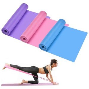 3-Piece Skin-Friendly Resistance Bands Set