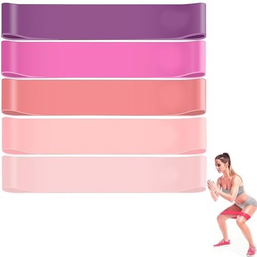 Durable Set of 5 Resistance Bands for Workouts