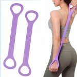 Purple Resistance Bands Set for Women’s Pilates