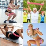 Durable Set of 5 Resistance Bands for Workouts