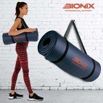 Bionix Travel Yoga Mat with Carry Straps