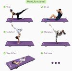 Dripex Folding Exercise Mat - 6FT/8FT Gym Mats