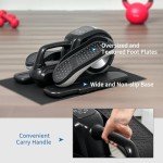 Compact Under Desk Elliptical Machine with Remote
