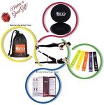 5-Piece Natural Latex Resistance Bands Set