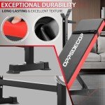 Adjustable 6-in-1 Weight Bench Set for Home Gym