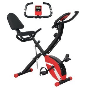 5-In-1 Folding Exercise Bike with Arm Bands