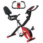 5-In-1 Folding Exercise Bike with Arm Bands