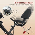 5-In-1 Folding Exercise Bike with Arm Bands