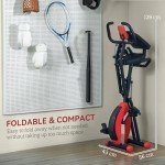 5-In-1 Folding Exercise Bike with Arm Bands