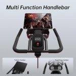 Cursor Fitness Stationary Spin Bike with Tablet Holder