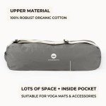 Spacious Organic Cotton Yoga Bag by Lotuscrafts