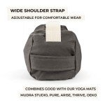 Spacious Organic Cotton Yoga Bag by Lotuscrafts