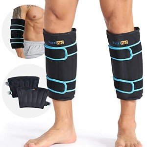 Shin Splint Gel Ice Packs for Pain Relief