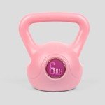 Phoenix Fitness 6kg Vinyl Kettlebell - Pink