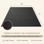 Gorilla Mats Large Non-Slip Workout Mat 7' x 5