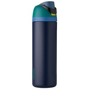Owala FreeSip 24-oz Insulated Water Bottle - Teal/Navy