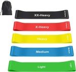 5-Pack Resistance Stretch Bands for Home Workouts