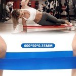 WHILIERA 5-Piece Resistance Bands Set for Workouts
