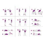 5-Pack Resistance Stretch Bands for Home Workouts