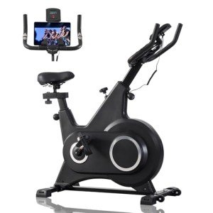 Indoor Cycling Bike with Heart Rate Monitor
