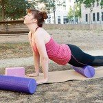 Navaris Firm EVA Foam Roller for Muscle Relief