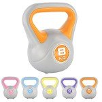 8kg Vinyl Kettlebell for Home Workouts