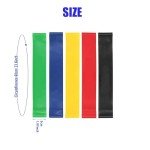 5-Piece Resistance Bands Set for Home Workouts