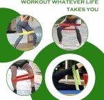 5-Piece Skin-Friendly Resistance Bands Set