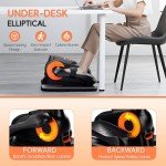 Morelax Under Desk Elliptical with Remote Control