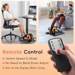Morelax Under Desk Elliptical with Remote Control