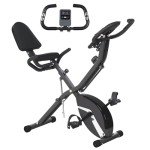 5-In-1 Folding Exercise Bike with Arm Bands
