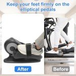 Adjustable Pedal Straps for Elliptical Machines