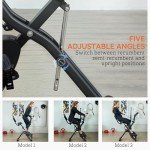 5-In-1 Folding Exercise Bike with Arm Bands