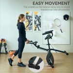5-In-1 Folding Exercise Bike with Arm Bands