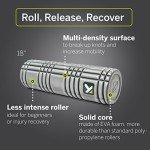 TRIGGERPOINT Deep Tissue Foam Roller - 18" Grey