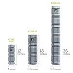 TRIGGERPOINT Deep Tissue Foam Roller - 18" Grey