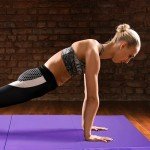BalanceFrom 2" Thick Tri-Fold Exercise Mat - Purple