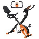 SportNow 5-in-1 Folding Exercise Bike with Bands
