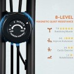 SportNow 5-in-1 Folding Exercise Bike with Bands