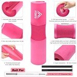 6-Piece Barbell Pad Set with Weight Lifting Belt