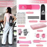 6-Piece Barbell Pad Set with Weight Lifting Belt