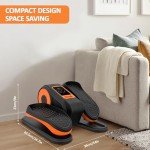 Under Desk Elliptical Machine with Remote Control