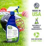 Natural Deodorizing Spray for Gym Equipment - 16 Oz