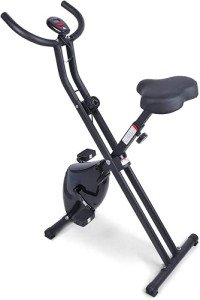 Uten Foldable Stationary Bike with Magnetic Resistance
