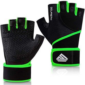 Men's Workout Gloves with Wrist Support - X-Large